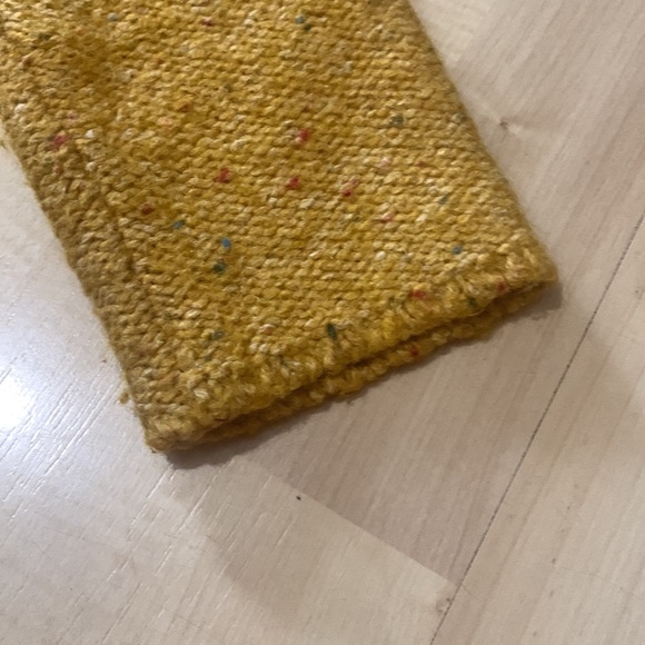 Prana.  Beautiful golden with nubby colored flecks sweater. - Picture 4 of 11